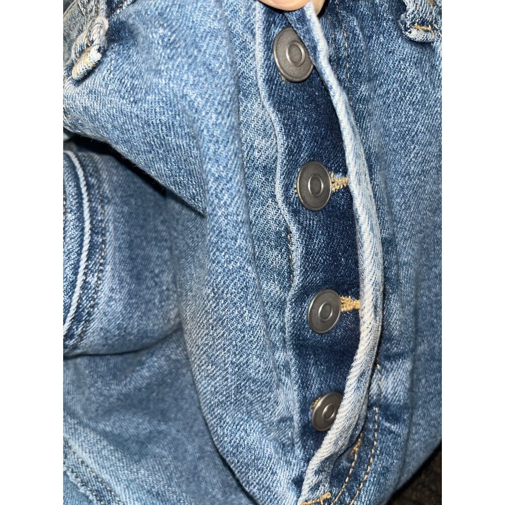 Wild Fable Jeans High Rise Straight Crop 26" Inseam Blue Comfy Relaxed Womens 8 - Picture 8 of 8